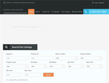 Tablet Screenshot of churchilljonesrealty.com